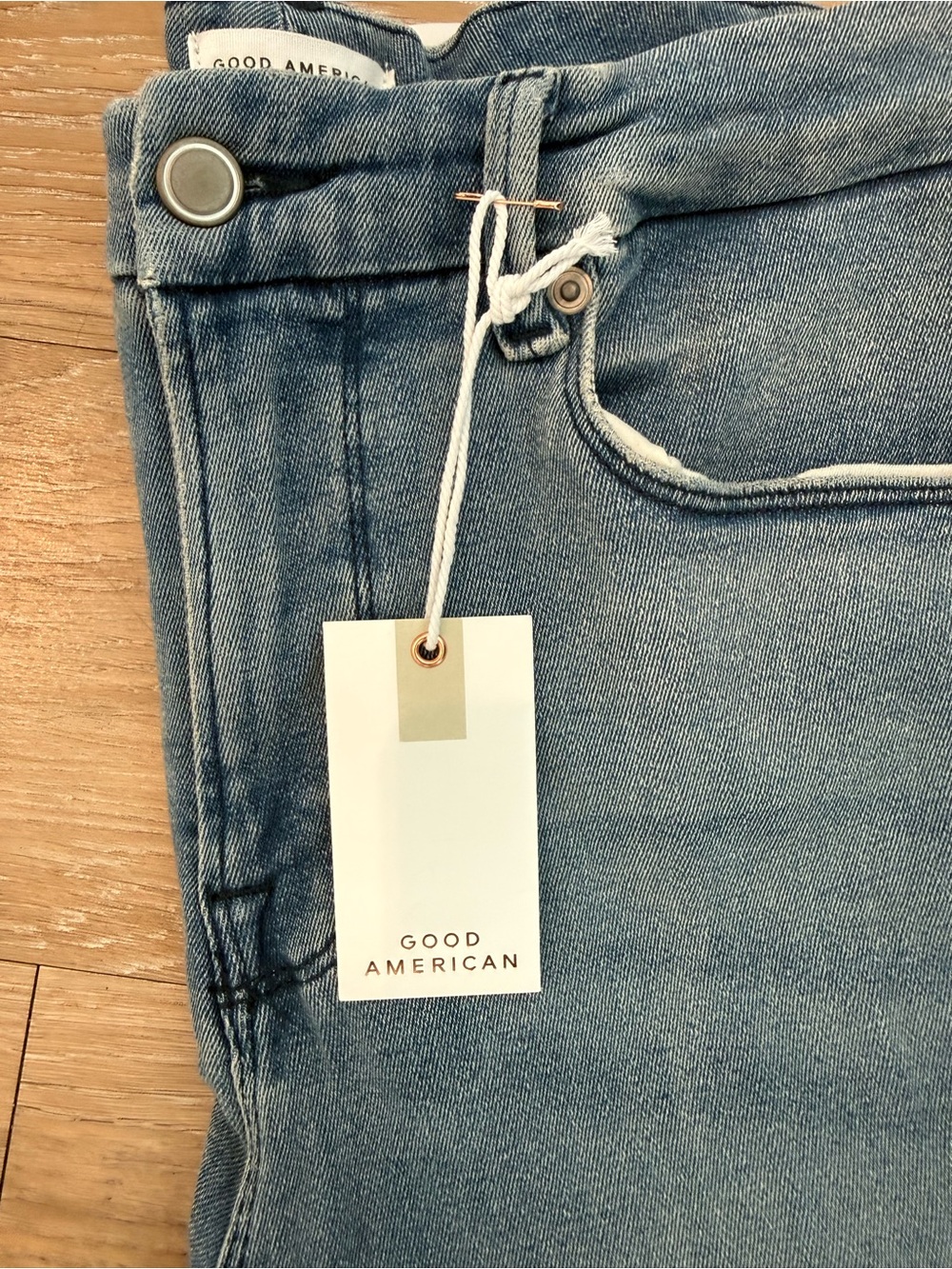NWT Good American Good Legs Straight Jeans Sizs 6/28 - Picture 2 of 9